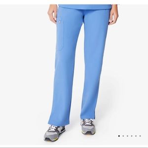 FIGS Kade Cargo Scrub pants size XL Petite color Ceil Blue